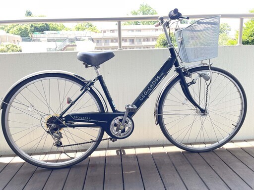 フジRAIZ ジオクロス プラス 27インチ　６段変速　LEDライト　引取専用 フジRAIZ ジオクロス プラス FV76BI27インチ6段変速LEDライト