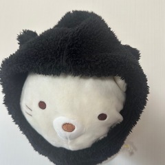 黒ねこのバラクラバの画像