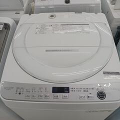 ★ジモティー割あり★7kg洗濯機　2021年製　SHARP　ES-GE7E　WH　高さ(H)89.8×幅 (W)56.5× 奥行(D)53.5(cm)の画像