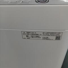 ★ジモティー割あり★7kg洗濯機　2021年製　SHARP　ES-GE7E　WH　高さ(H)89.8×幅 (W)56.5× 奥行(D)53.5(cm)の画像