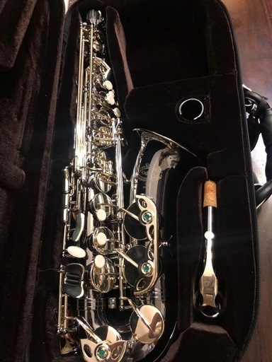 【最終値下げ】アルトサックス Unison AS-5002BS Neptuneケースなど付属品あり