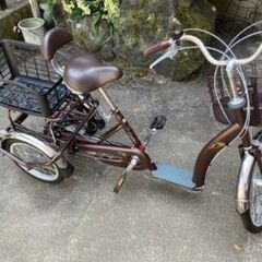 高齢者用 サギサカ こげーる 三輪 カゴ付き