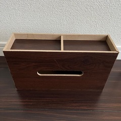 ダイソー 木製ティッシュケース