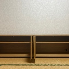 最終お値下げ！無印★キャビネット　テレビ台の画像