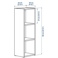 美品 IKEA カラーボックスホワイトの画像