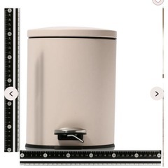 Francfranc ゴミ箱 5L ホワイト の画像