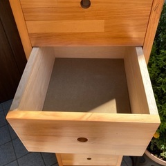 整理箪笥　キャビネット　スキマ家具の画像