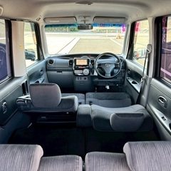 月々9千円〜分割可❗️車検2年付き！【名義変更代込み】広い車内！大人気‼️ダイハツ タントカスタム☆HDDナビ付き☆走行中DVD見れます♪ETC付き☆純正アルミ☆事故修復歴無し☆電動スライドドア☆ドライブレコーダー☆そのまま乗って帰れます！の画像