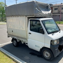 ★検査あり　軽貨物　Amazon 三菱　ミニキャブ幌車　仮装幌　