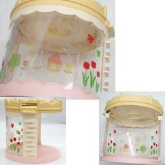 使用感少なめ シルバニアファミリー 赤ちゃん広場 にこにこおえかきルーム　付属品ほぼ有り/別シリーズの小物付き　箱有　☆ PayPay(ペイペイ)決済可能 ☆ 札幌市 豊平区 平岸 平岸店の画像