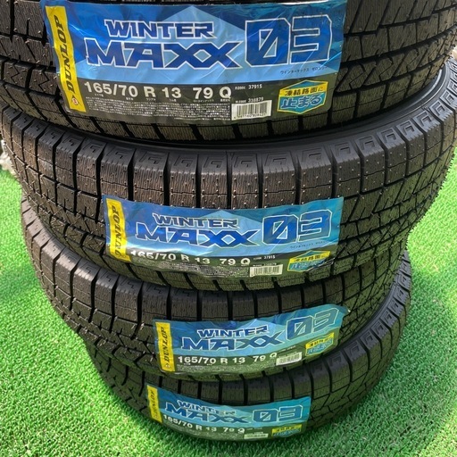 DUNLOP 165/70R13 未走行 21年タイヤ