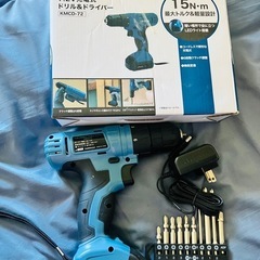 電動ドリル＆ドライバーの画像