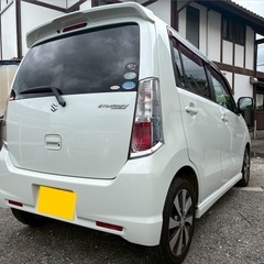 快適なターボ☆ステアリングスイッチ付き♪月々8千円〜分割払い可‼️ 車検2年付き！【名義変更代込み】☆スズキ ワゴンRスティングレー☆SDナビ付き☆走行中DVD見れます☆ETC付き☆プッシュスタート☆ドライブレコーダー付きのフル装備☆純正アルミ☆事故修復歴無し☆そのまま乗って帰れます！の画像