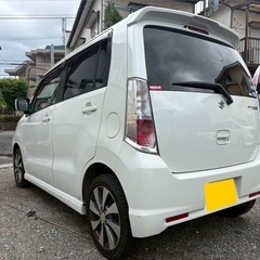 快適なターボ☆ステアリングスイッチ付き♪月々8千円〜分割払い可‼️ 車検2年付き！【名義変更代込み】☆スズキ ワゴンRスティングレー☆SDナビ付き☆走行中DVD見れます☆ETC付き☆プッシュスタート☆ドライブレコーダー付きのフル装備☆純正アルミ☆事故修復歴無し☆そのまま乗って帰れます！の画像