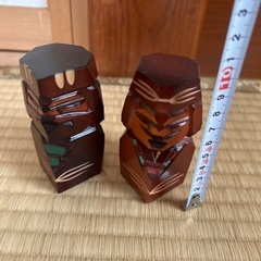 アイヌ？　木彫り人形　　まとめての画像