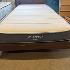 シングルベッド　ニトリ  マットレス　フレームセットの画像