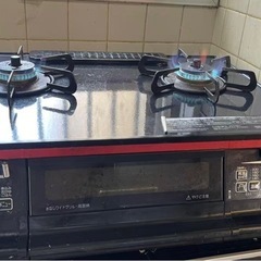 ガスコンロ　ガステーブル　パロマPA-A93WCR-Rガスの画像