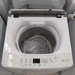 【6ヶ月保証】洗濯機　Haier　5.5kg　2024年製　ホワイト　JW-U55Bの画像
