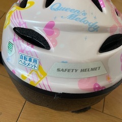 幼児用の自転車ヘルメット女の子用の画像