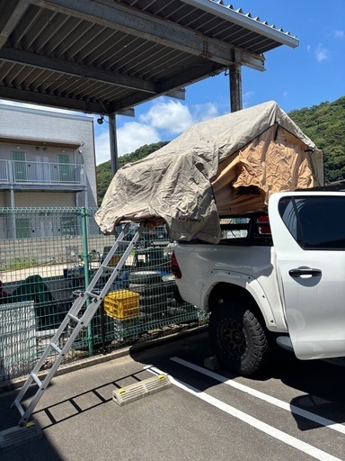 ルーフテント　現地確認OKです！