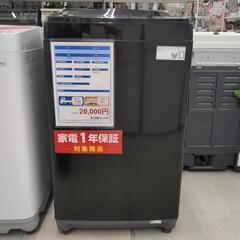 【１年保証】洗濯機　ニトリ　6.0kg　2023年製　ブラック　NTR60-BKNの画像