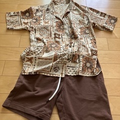 メンズ　アロハシャツの画像