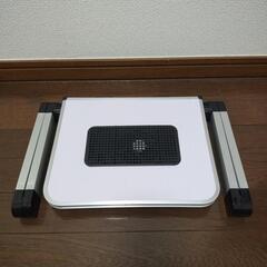 ノートパソコン用スタンド　ファン付きの画像