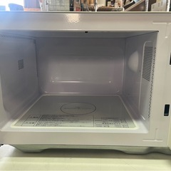 高年式　美品　日立　HITACHI　電子レンジ　HMR-FT19A　2024年製　家電　庫内フラット　稼働確認済　中古美品　③の画像