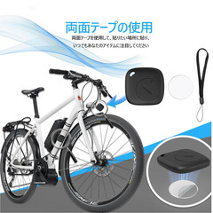 📍【新品未使用】2025最新エアタグ 2個セット 紛失防止タグ 小型GPSトラッカー 超薄 超軽量 iOS専用 Apple探す対応 NFC 音アラーム 長寿命電池 子供 高齢者 ペット 見守り 財布 鍵 車 盗難対策 ナノ粘着テープ付属の画像