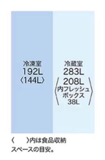 (受け渡し者決まってます)アクア　冷蔵庫
