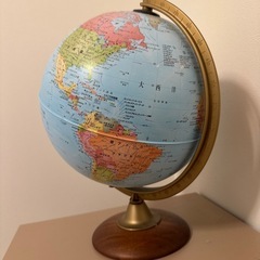 お洒落♪地球儀【美品0円】の画像