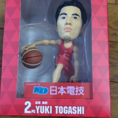千葉ジェッツ　 富樫勇樹選手　ボブルヘッドフィギュアの画像