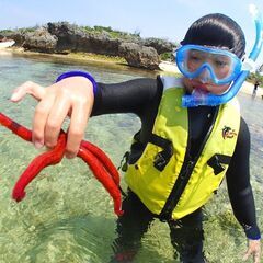 急募！マリンショップでのアルバイト。開店・閉店準備・カヤック・シュノーケリングのお手伝い！の画像