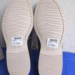 新品未使用　CLARKS　デッキシューズの画像