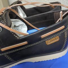 新品未使用　CLARKS　デッキシューズの画像