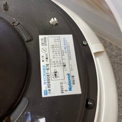 ナショナル　和室照明器具の画像