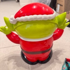 ディズニーリゾート　リトルグリーンメン ポップコーンバケット クリスマス　サンタクロース　紐付きの画像