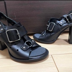 ブラック ハイヒール　まとめ売りの画像