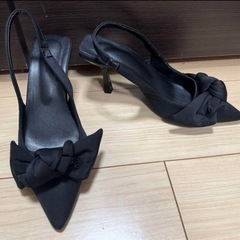 ブラック ハイヒール　まとめ売りの画像