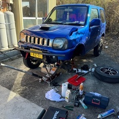 自動車整備やります