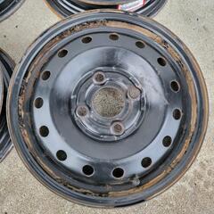 ホンダ 純正 スチールホイール 4本セット 13インチ 4J ＋40 4穴 PCD100 鉄ホイール 42700-SFA-005 の画像