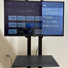 インターネットテレビ（地デジ視聴不可）