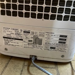 sharp 空気清浄機　KIJS40の画像