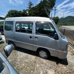 検2年付　H19  スバルサンバーディアス　2WD 5MT 銀の画像