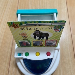 知育玩具　電子クイズの画像