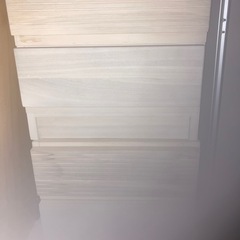 【新品未使用】　木製4段収納棚