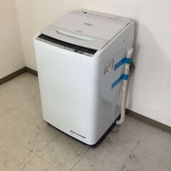 JT10955【HITACHI/日立 8.0㎏洗濯機】2018年製 ビートウォッシュ BW-V80B 家電 洗濯 自動おそうじ機能