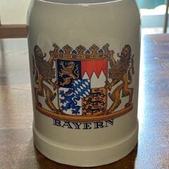 バイエルン州章入　ビアジョッキ