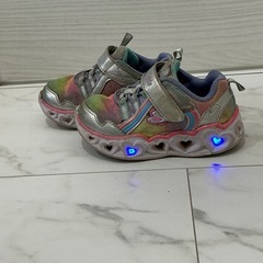 光る靴 14.0cm　スケッチャーズの画像