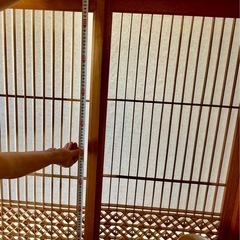 古い建具　
障子戸一式（7月まで）の画像